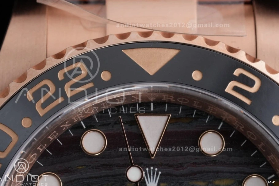 Sh3285 Tiger RG Oyster 126715 Master Iron GMT Edition ARF Bracelet CHNR on Dial Best II 0522